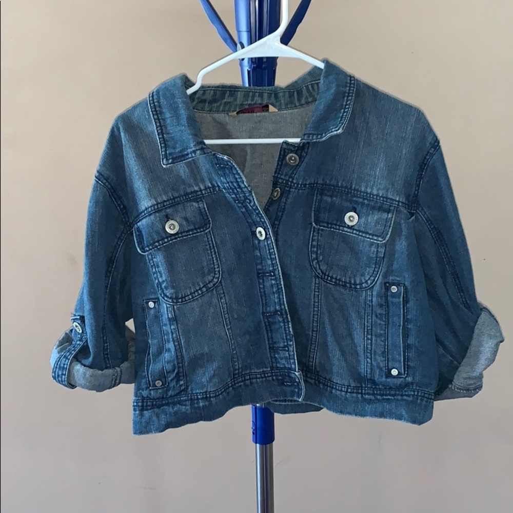 Crop Jean Jacket